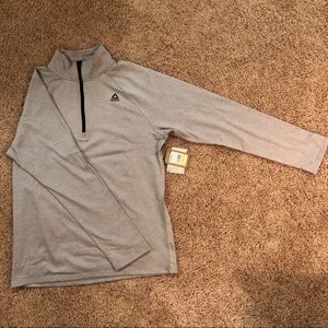 NWT REEBOK Training Long Sleeve 1/4 ZIp